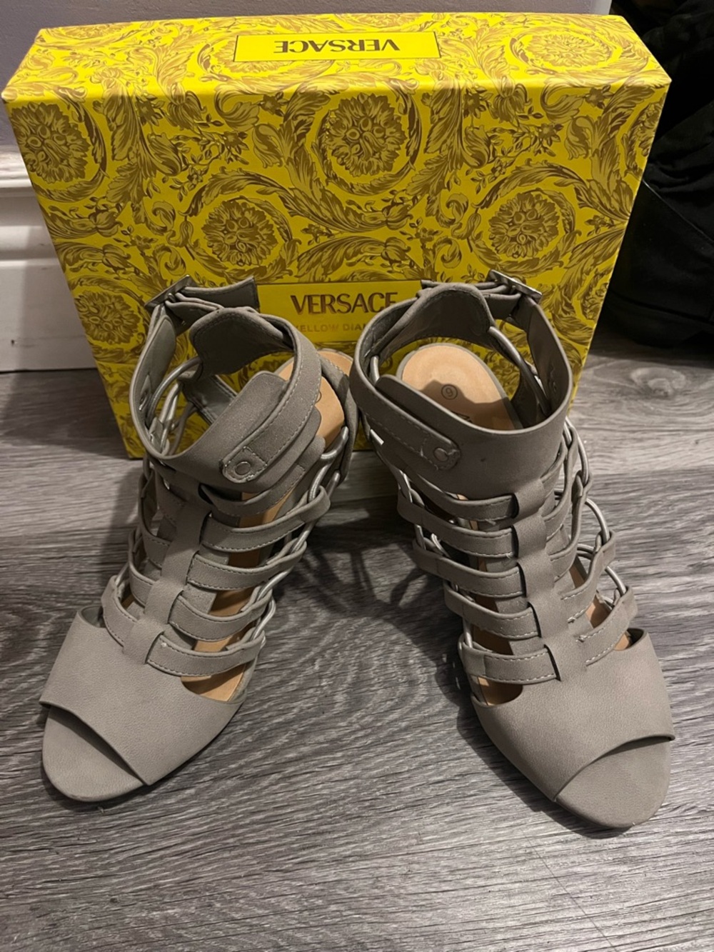 Ardene Caged Gladiator Heels